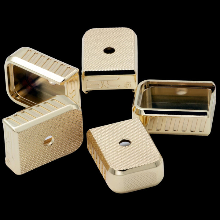 Tanfoglio Stock 2/3 9mm +2 Brass Magazine Base Pad