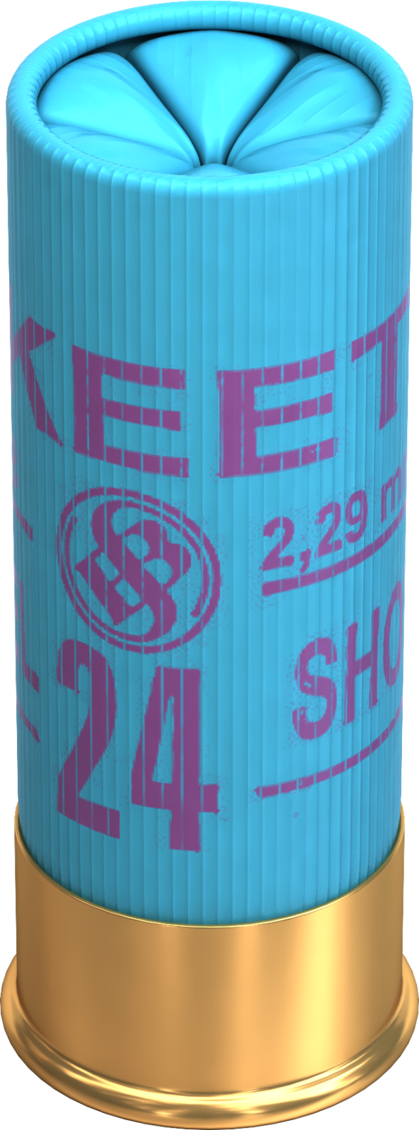 Sellier & Bellot 12 gauge 25/8 12x67.5 Skeet 24 Steel Shot 2.29mm 24g #8 UK/US Ammo 25 rd