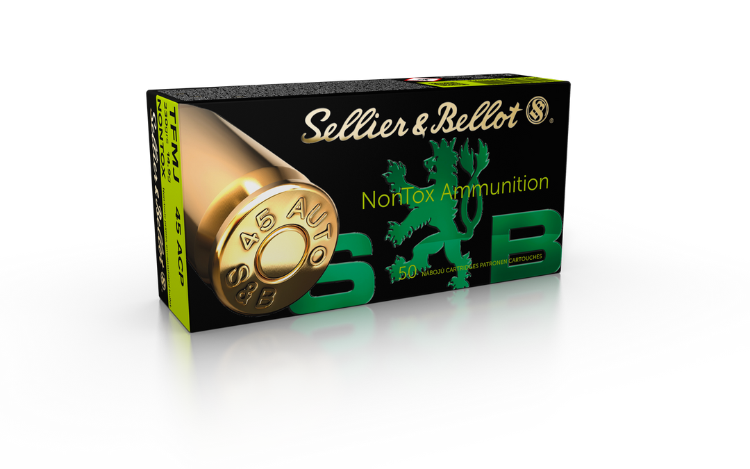 Sellier &amp; Bellot 45 Auto (45 ACP) 230 grain TFMJ Ammo 50 rd