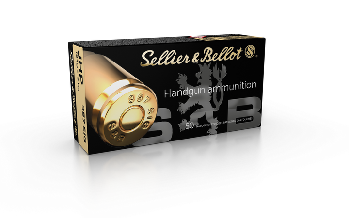 Sellier &amp; Bellot 357 SIG 124 grain JHP Ammo 50 rd