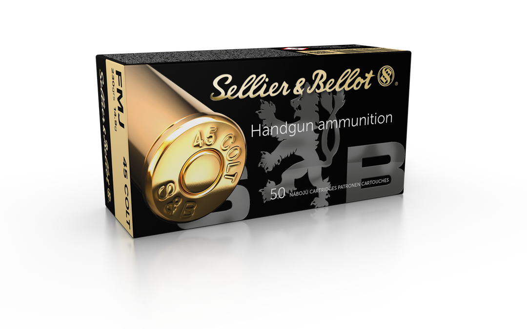 Sellier &amp; Bellot 45 Colt 230 grain FMJ Ammo 50 rd