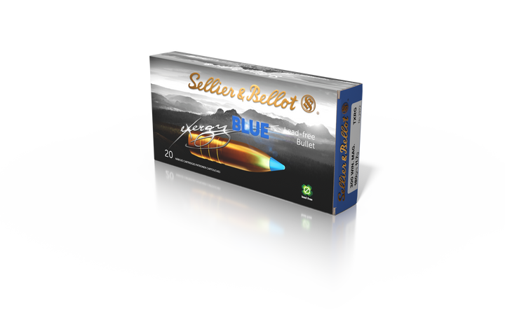 Sellier &amp; Bellot 300 Win Mag 180 grain TXRG (eXergy) Blue Lead Free Ammo 20 rd