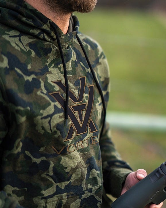Vortex Camo Core Logo Comfort Hoodie - 3XLARGE