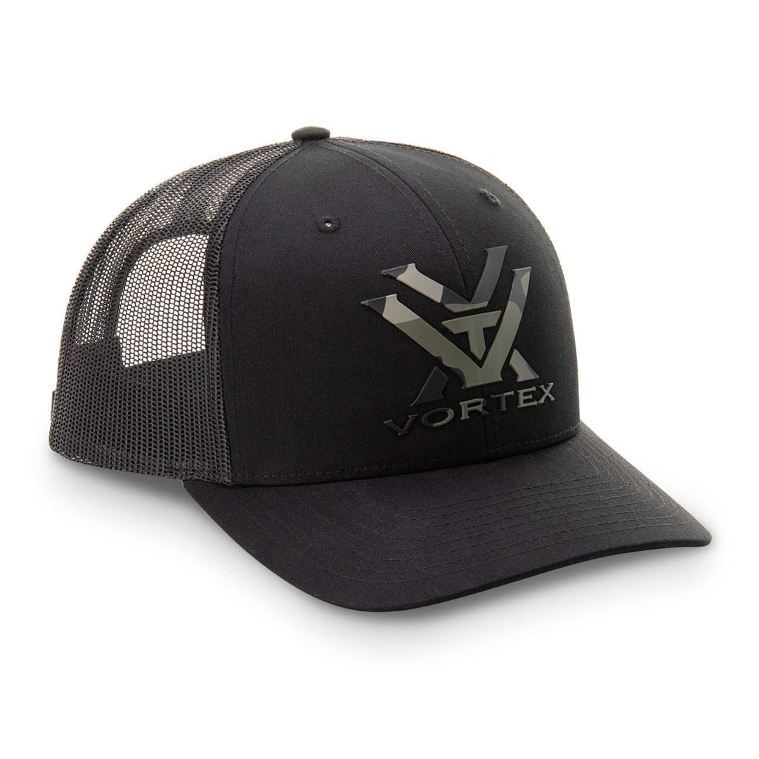 Vortex Camo Punch Cap - Black