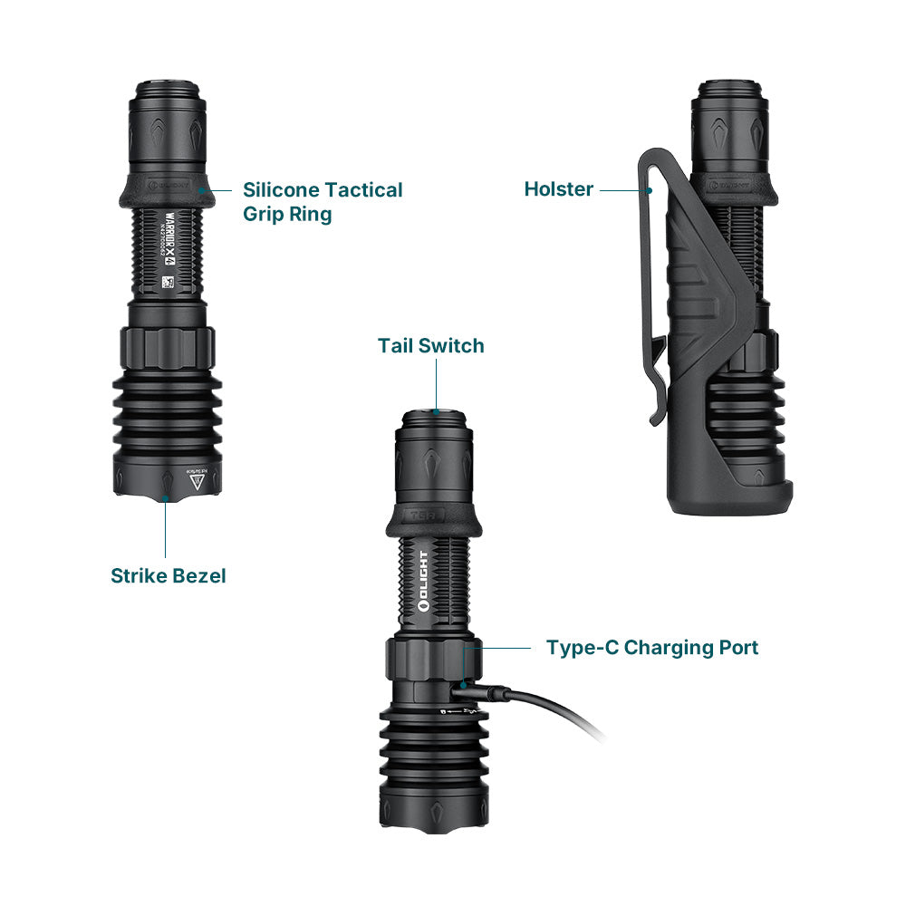 Olight Warrior X 4 Matte Black