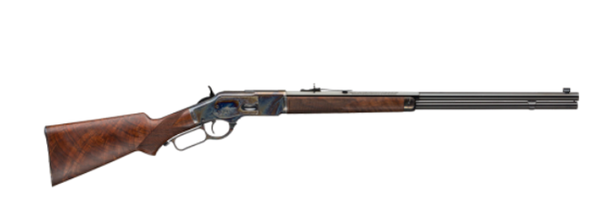 Winchester M73 Deluxe Oct CH 24" Barrel 357mag 11rnd Mag (half oct - Half round)