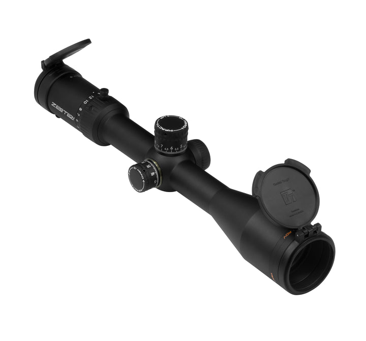 Zerotech Trace Advanced 4-24x50 riflescope – RMG Illuminated, angle view