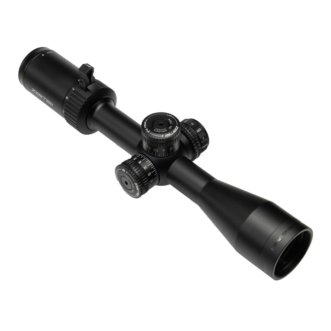 Zerotech Vengeance 3-12x40 riflescope – PHR 4 Illuminated, angle view