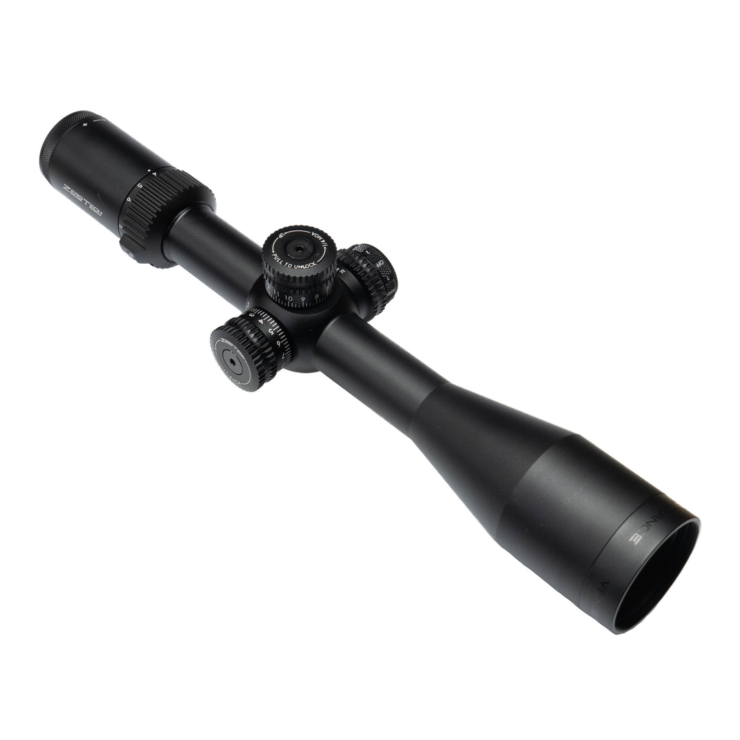 Zerotech Vengeance 4-20x50 riflescope – PHR II Illuminated, angle view