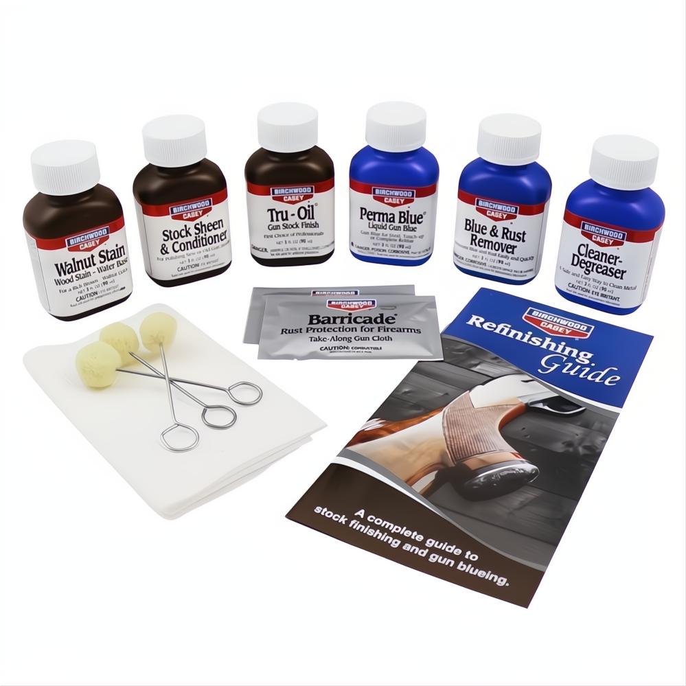 Birchwood Casey Deluxe Perma Blue and True Oil Complete Finishing Kit